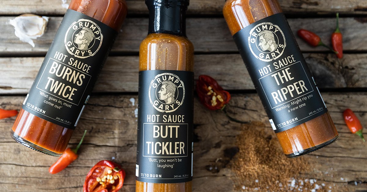 Grumpy Aussie Grumpy Gary’s Sauces | Australian Made – Grumpy Gary's